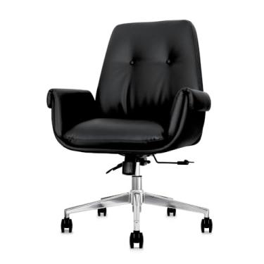 Imagem de Cadeira de Escritório Home Office Executivo Diretor Prestige com Encosto e Assento em Espuma laminada, Base Giratória Aço Cromado