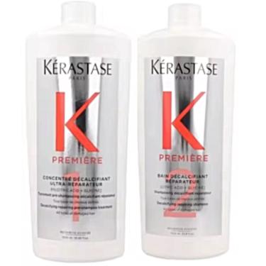 Imagem de Kit Kérastase Premiere Pré Shampoo + Bain Décalcifiant Sh 1l