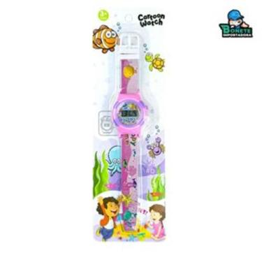Imagem de Relógio Infantil Digital com Estampa - Pulseira Colorida, Certificado 