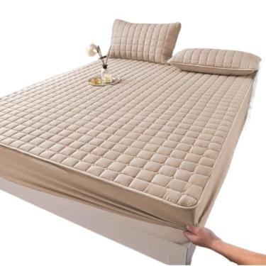 Imagem de Capa Para Colchão Impermeavel Matelado Com Elastico(Avelã,Mini Berço)