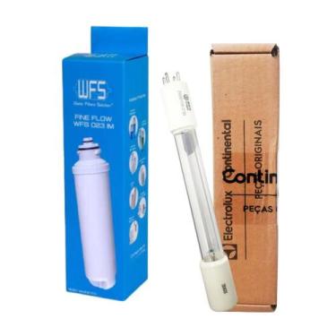Imagem de Kit Refil Filtro + Lampada Uv Purificador Água Pa30 Pa31 - Electrolux