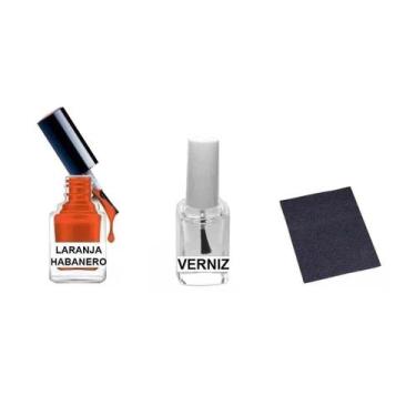 Imagem de Tinta Retoque Tira Risco Carro Volkswagen - Laranja Habanero - Jhow Ad