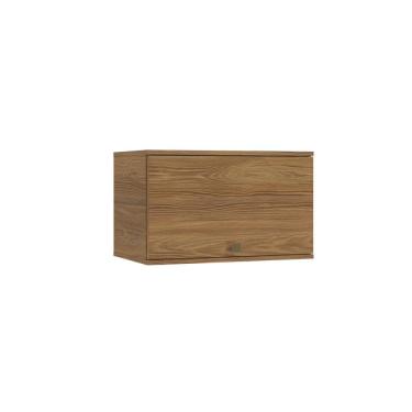 Imagem de Armário Aéreo Celeste Kappesberg 100% Mdf 1 Porta Basculante Nogueira 60cm
