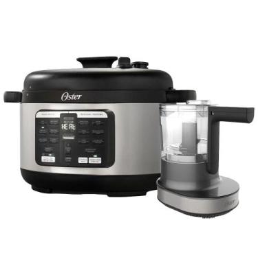 Imagem de Kit Panela De Pressão Elétrica 5,7L E Processador Touch Oster 220V