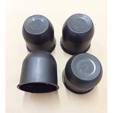 Imagem de Automotive Authority Capo de Roda de Reboque Preto, Plástico, 10,8 cm, Encaixado, HUBCAP_WHEEL_COVER