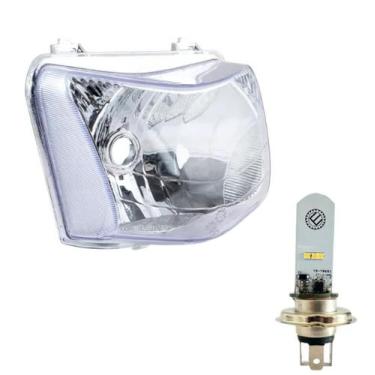 Imagem de Bloco Óptico NXR Bros 125 / Bros 150 Encaixe P/ Lâmpada H4 / Acompanha