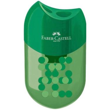 Imagem de Apontador Faber Castell two tone com depósito cores
