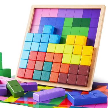 Imagem de Dementia Memory Games Neoflavie: azulejos de madeira para idosos