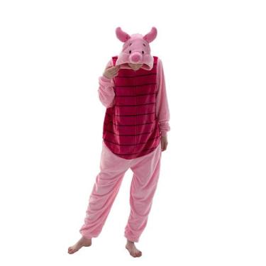 Imagem de Pijama COSUSKET, uniforme, unissex, de flanela de porco para adultos