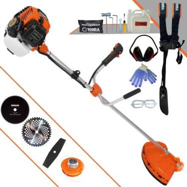 Imagem de Roçadeira Robusta Profissional Terra GR520-XP À Gasolina Motor 2 Tempo