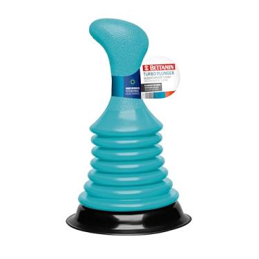 Imagem de Desentupidor Plástico Ergônomico Turbo para Pias e Ralos, Bettanin
