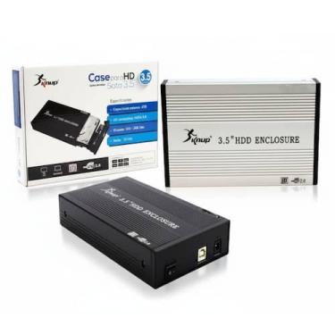 Imagem de Gaveta Externa Case para HD Sata 3.5 Polegadas Usb 3.0 KNUP - KP-HD004