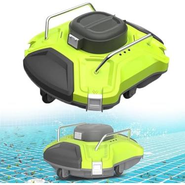 Imagem de Limpador robótico de piscina robot de limpeza de piscinas totalmente automático limpeza inteligente sem fios dispositivo de sucção de limpeza subaquática recarregável