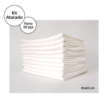 Imagem de 10un saco alvejado - pano de chão - SL Itape