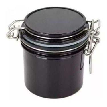 Imagem de Pote P/ Conservação De Cola P/ Alongamento De Cílios - Preto - oem