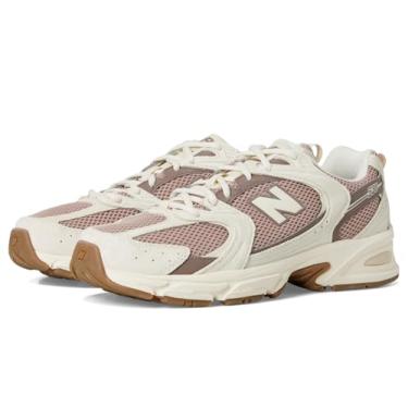 Imagem de New Balance Tênis feminino 530, Bisque/sombra da terra, 5.5 Women/4 Men