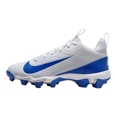 Imagem de Nike Chuteira de futebol infantil Alpha Menace 4 Shark (FQ4012-103, branco/Hyper Royal/Photon Dust/Hyper Royal), Branco/Hyper Royal/Photon Dust/Hyper Royal, 10 Big Kid