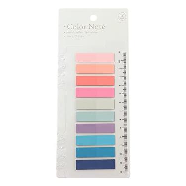 Imagem de Índice de folhas soltas diário 200 folhas bloco de notas para fazer lista de papel notas de contas de mão colorido papelaria escritório escolar (A)