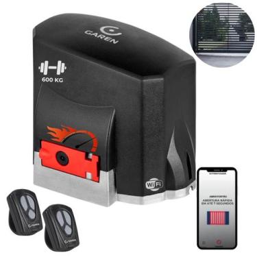 Imagem de Motor de Portão Wifi 127V Garen KDZ Fit Connect 1.3 Base Alumínio até 
