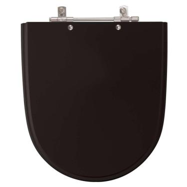 Imagem de Assento Sanitario Mondiale Preto Para Vaso Celite