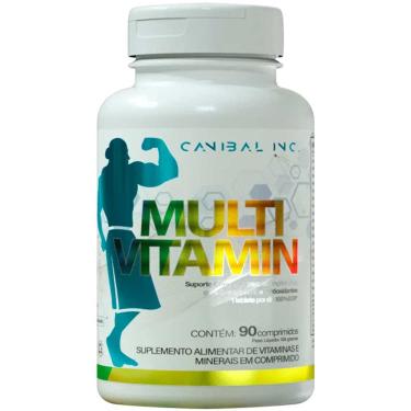 Imagem de Suplemento Multivitaminico Completo Canibal 90 comprimidos