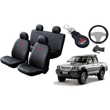 Imagem de Capa de couro para o banco L 200 99-08 proteção impermeável