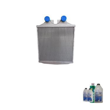 Imagem de Kit Radiador Ar Intercooler para MB1620/1622/1723 com Aditivo Radiador Radiex Verde e Água Desmineralizada
