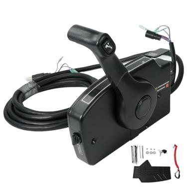 Imagem de 881170a5-4000 Suporte lateral para motor de popa Mercury Caixa de controle remoto externo com 8 pinos