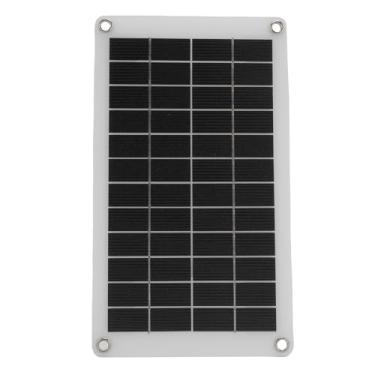 Imagem de SPYMINNPOO Painéis Solares Portáteis Carregador de Silício Monocristalino de 15 W Com Saída Tipo C para Câmeras de Segurança Externas, Jardins e Jardas