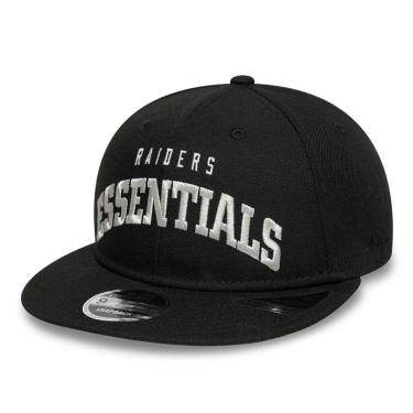 Imagem de BONE NEW ERA 9FIFTY RETRO CROWN LAS VEGAS RAIDERS NFL PRETO-Masculino