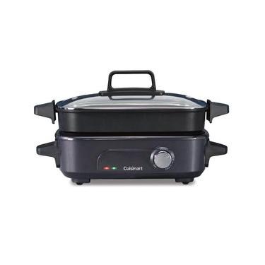 Imagem de Grill Multifuncional Cook In Cuisinart com Capacidade de 4,7 Litros - GR-M3BR