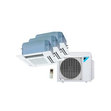 Imagem de Ar Condicionado Multi Split Cassete 4 Vias Inverter Daikin  2x9000 + 1x18000 BTU/h Quente e Frio Monofásico 3MXS24PMVM - 220 Volts 220