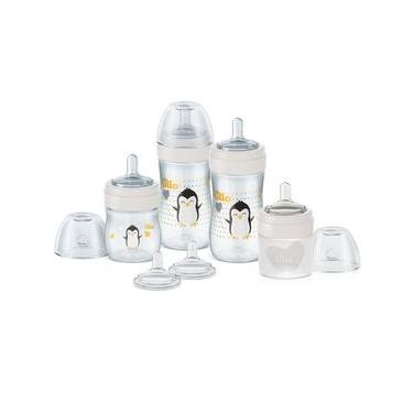 Imagem de Kit com 4 Mamadeiras + 2 Bicos Super Evolution Neutral Lillo