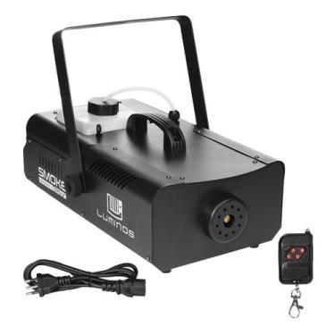 Imagem de Maquina De Fumaça 2000w 220v Com Dmx Controle Sem Fio Dmx Nf - LUMINOS
