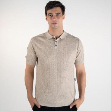 Imagem de Camisa Polo Ellus Essentials Tricot Bege-Masculino