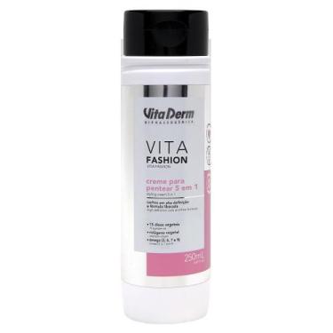 Imagem de Creme para Pentear Vita Fashion 5 em 1 250g - Vita Derm