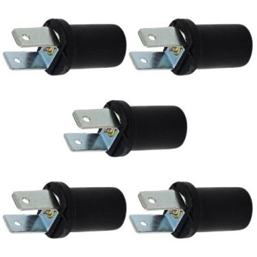 Imagem de 5 Plug Soquete Isolado Lampada Painel M. Bens Scania Volvo - DSC