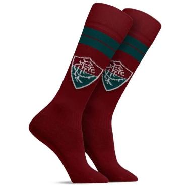 Imagem de Meião Rikam de Futebol Infantil - Fluminense - Vermelho-Unissex