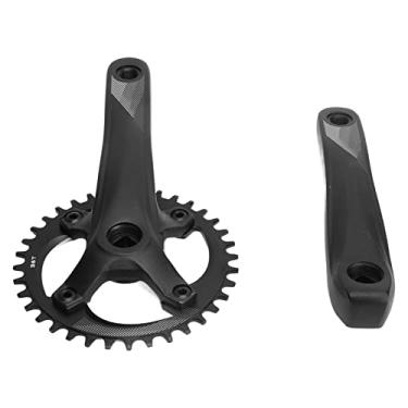 Imagem de KIMISS Pedaleira de Bicicleta Em Liga de Alumínio 36T Roda de Corrente 104BCD para Mountain Bike de 7 a 12 Velocidades - Conjunto de Manivela de Roda Dentada de Bicicleta Leve e Resistente