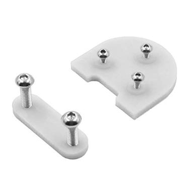 Imagem de Kit de Espaçadores Espaçador Para-choque Traseiro Pé Compatível com Patinetes Elétricos Plástico Premium para Upgrade Pneu 10 Polegadas Aumenta a Distância entre Roda Traseira e o Eleva Altura dos Apo