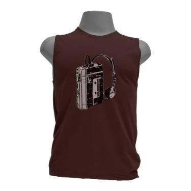 Imagem de Camiseta regata masculina - Walkman., Nutmeg, Nutmeg, G