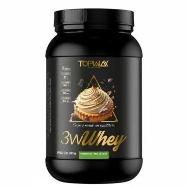 Imagem de Whey Protein Gold 3W Topway 900G Concentrado Iso E Hidro-Unissex