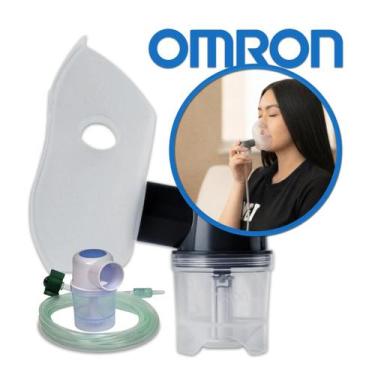 Imagem de Máscara Facial Tubo Omron para Inalador Adulto Uso Universal - NS