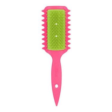 Imagem de Escova de Cabelo Ricca Flex Fita Curls Cor Rosa 1 Unidade