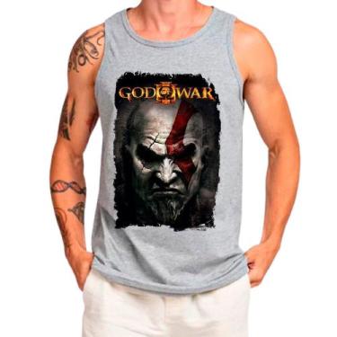 Imagem de Camiseta kratos god of war games jogos camisa masculina lançamento 01 