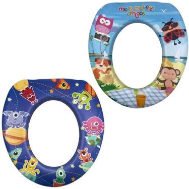 Imagem de Adaptador Redutor Assento Vaso Sanitário Almofada Infantil - R.Pires, 