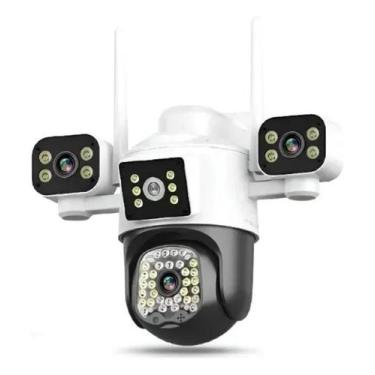 Imagem de Câmera Tripla Inteligente 360 Wifi 4k Ultra Interna Externa - IT