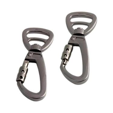 Imagem de Clipe De Cinto Para Cães Com Trava Automática E Anel Giratório, Acessó