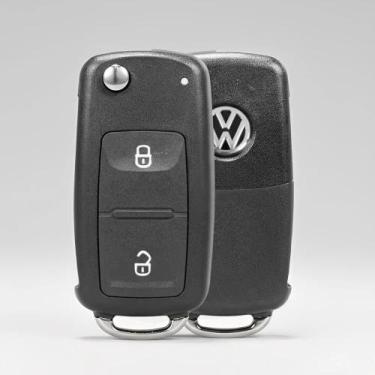 Imagem de Capa Chave Canivete Amarok Saveiro G6 G7 2014 2015 2016 2017 - Congrat