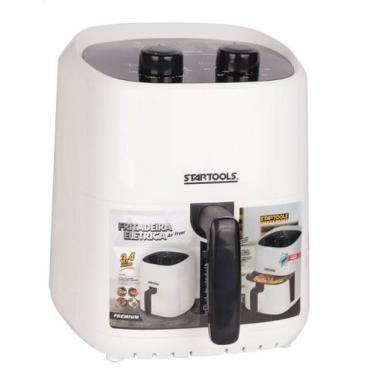 Imagem de Fritadeira elétrica branca sem óleo airfryer premium - Tesla Store, Br
